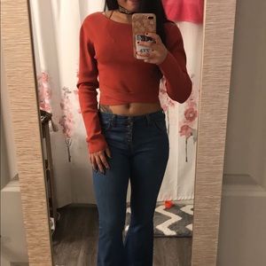 Burnt orange top